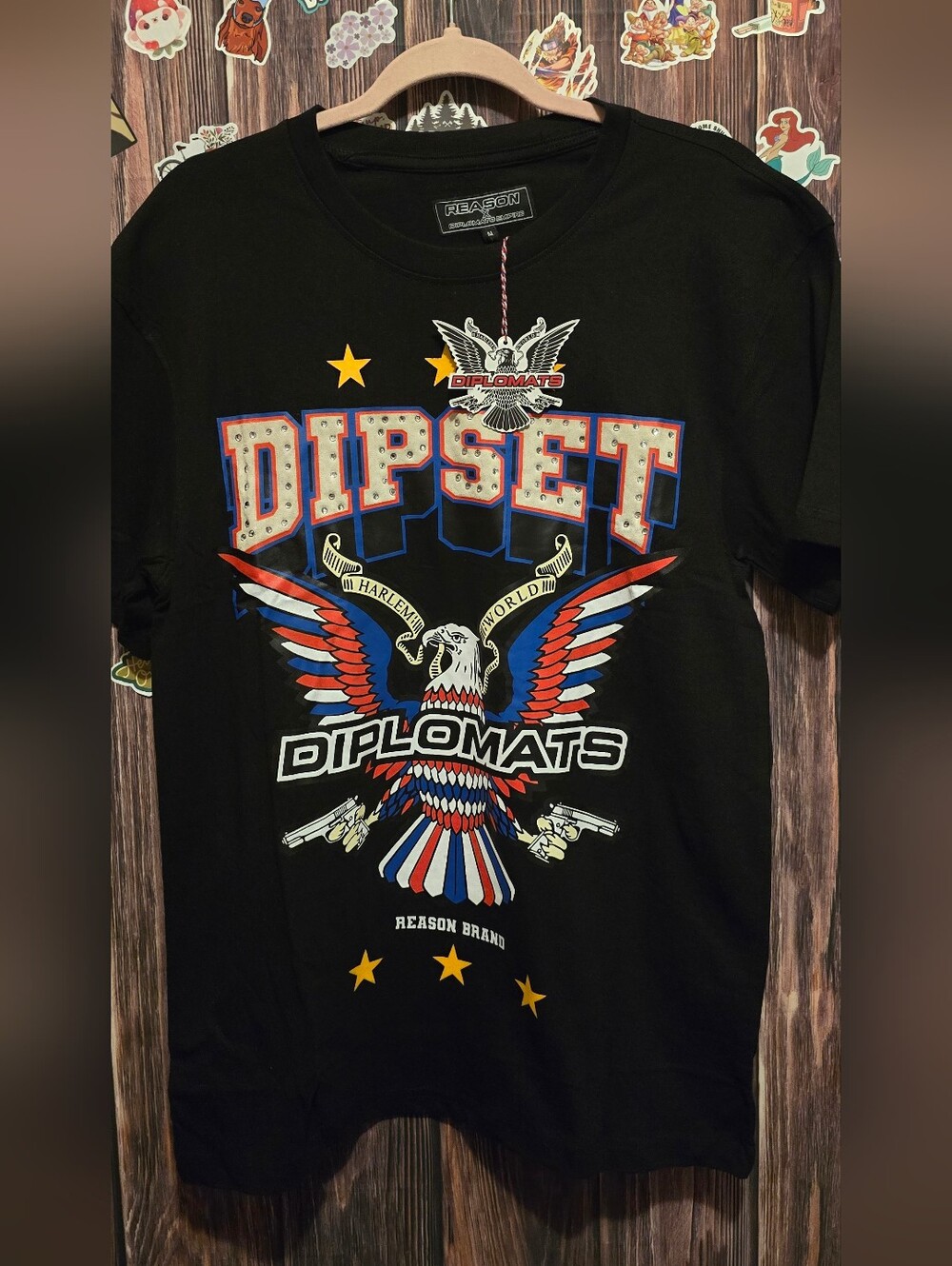 "Dipset Diplomats" Graphic Tee - Black